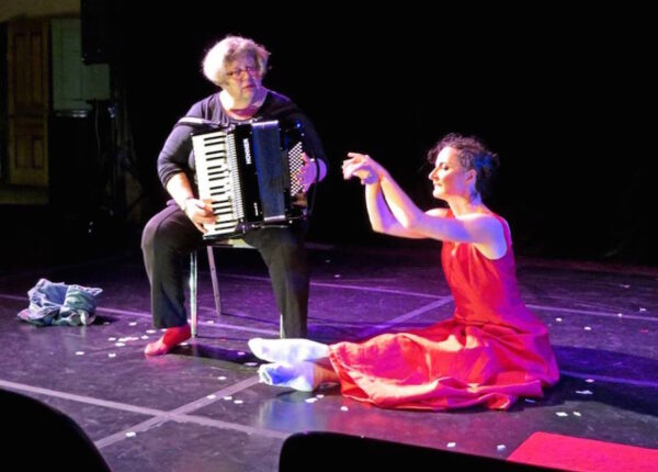 Dance Performance 'Zolla! by Julia Aplin and Tiina Kiik (accordion)