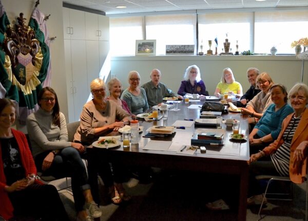 First meeting of life stories writing group - in English