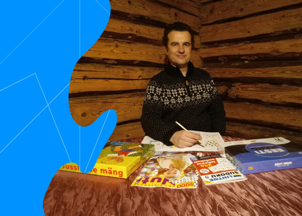 A visit from Tarmo Tuule - children's author, crossword master and creator of board games + A celebration of the Estonian Studies Library's 20th Anniversary