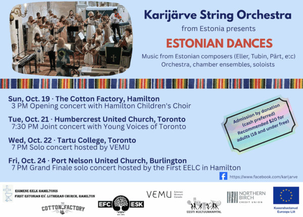 Karijärve Keelpilliorkester Eestist esitab 